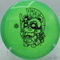 Infinite Discs Swirly S-Blend Centurion settling gently into the circle on Hole 14 at The Bear Disc Golf Course, Hickory, North Carolina.






