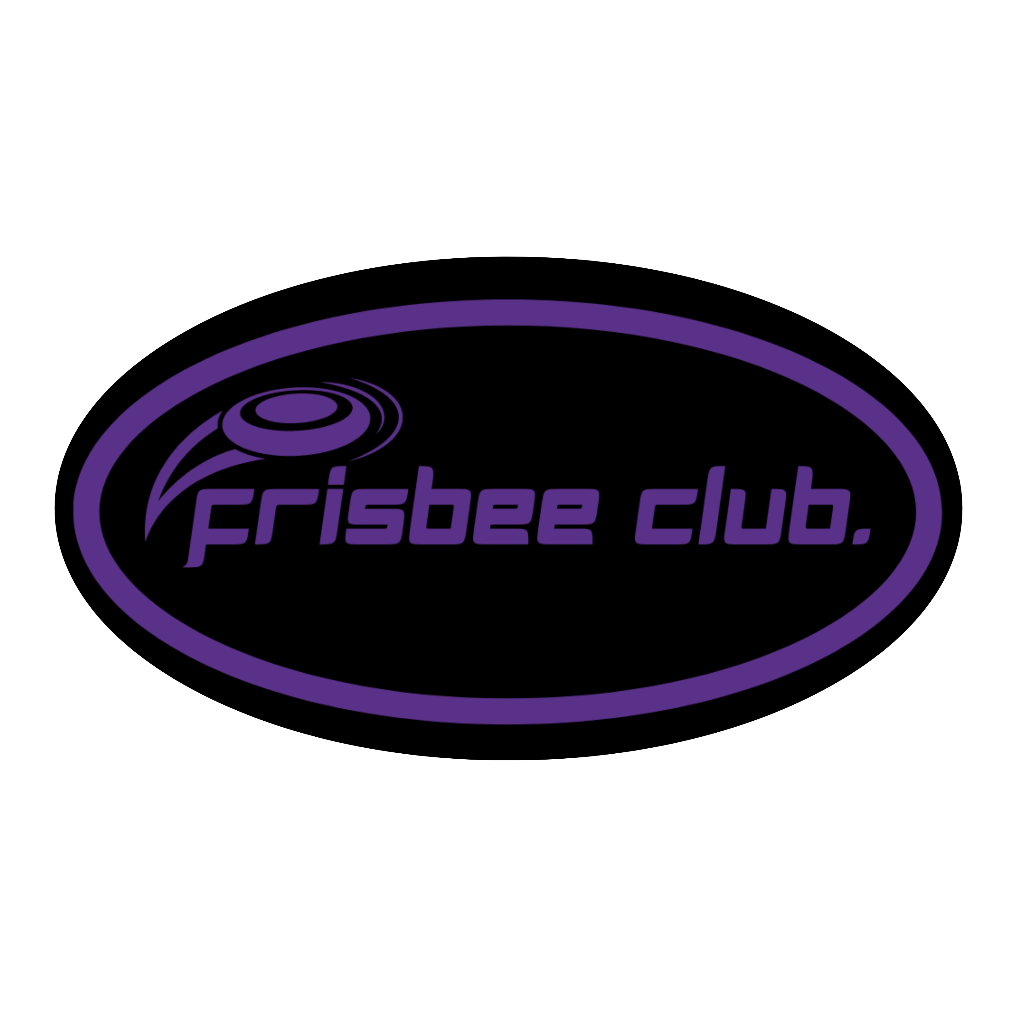 Frisbee Club Patches (4x2)
