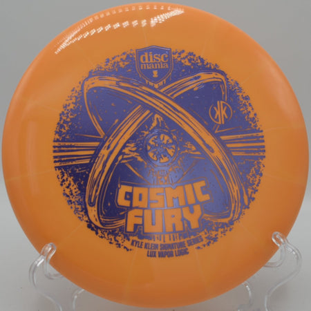 Discmania Lux Vapor Cosmic Fury 1 Lux Vapor approach disc