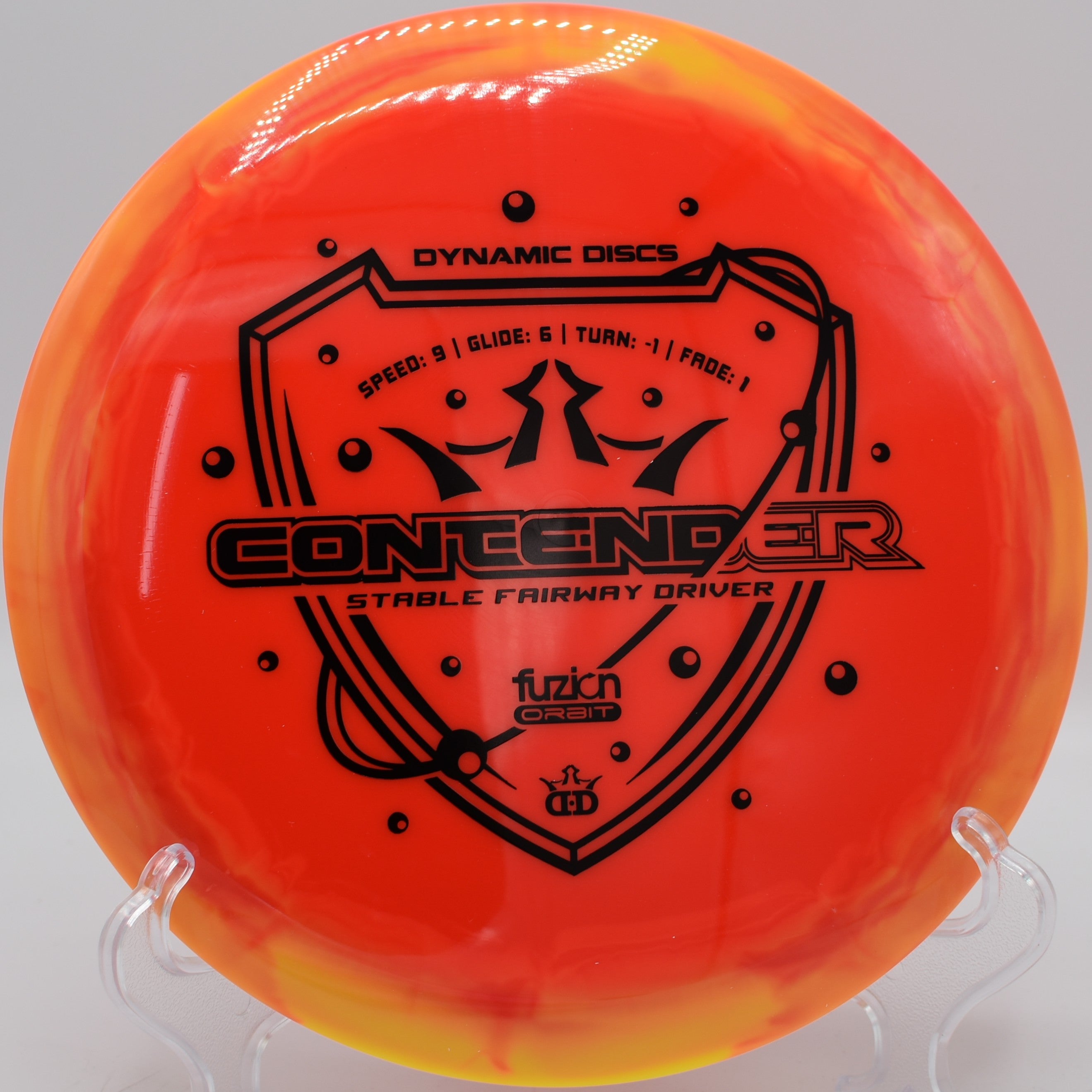 Dynamic Discs Fuzion Orbit Contender Fuzion Orbit premium distance driver