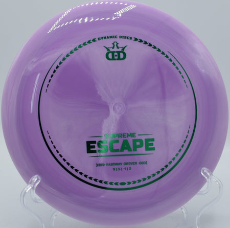 Dynamic Discs Supreme Escape Supreme glide fairway driver