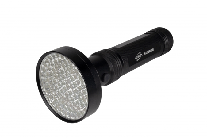 MVP Extra Large 100 Led UV Flashlight delivers powerful UV output for fast, even charging of glow discs.