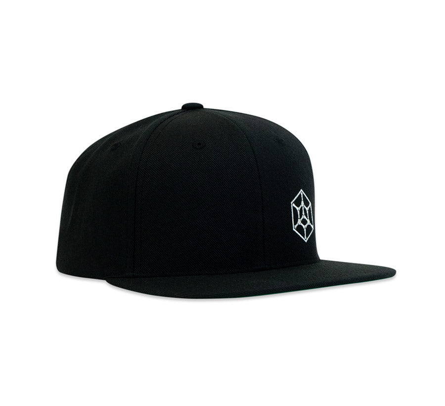 Grip Small Hexicon Flat Bill Hat (Black) - Flexline Discs - 46982429