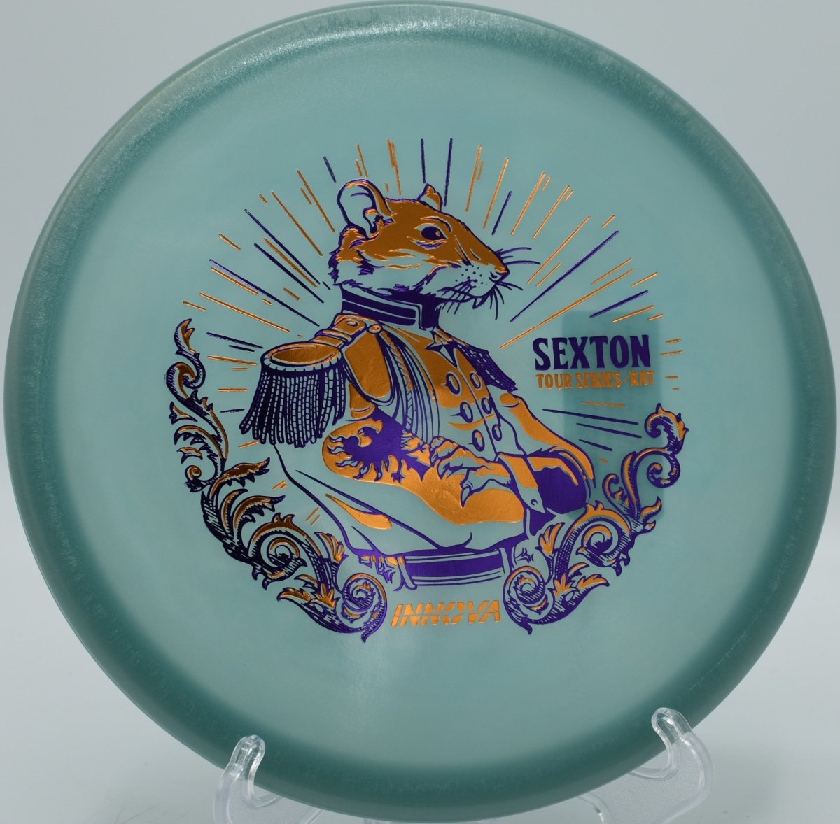 Innova Proto Glow Champion Rat backhand approach disc with reliable finish