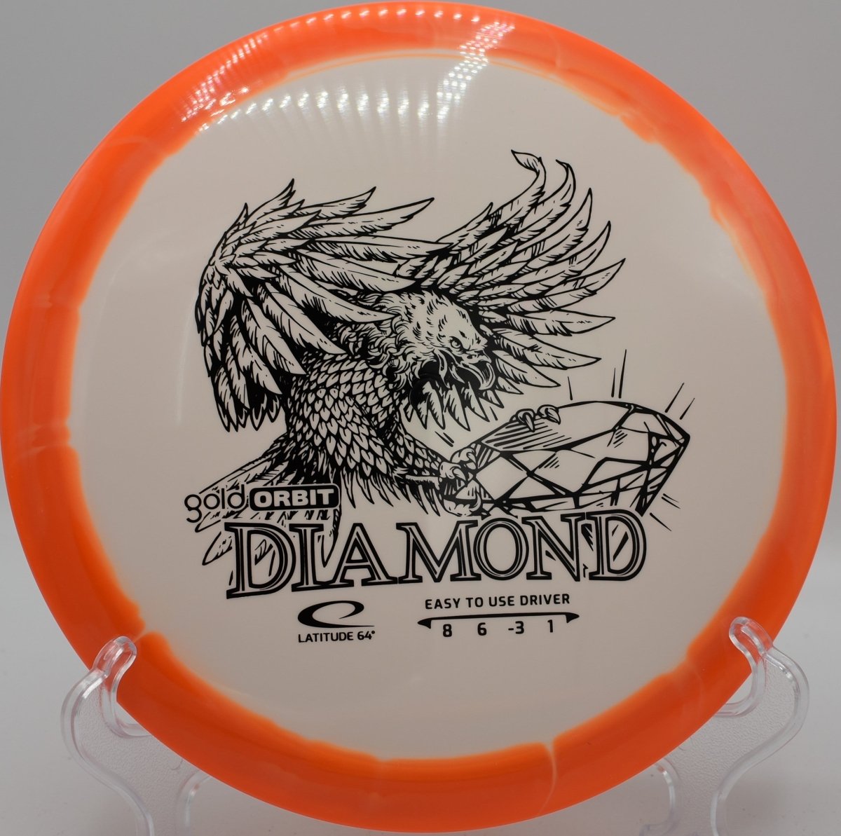 Latitude 64 Gold Orbit Diamond Gold Orbit straight flying fairway driver