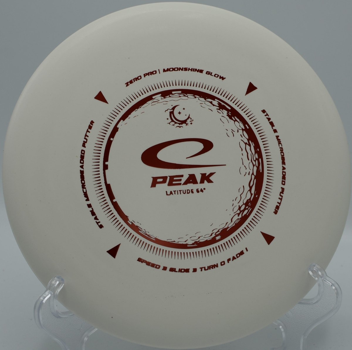 Latitude 64 Zero Pro Moonshine Peak Zero Pro Moonshine control putter