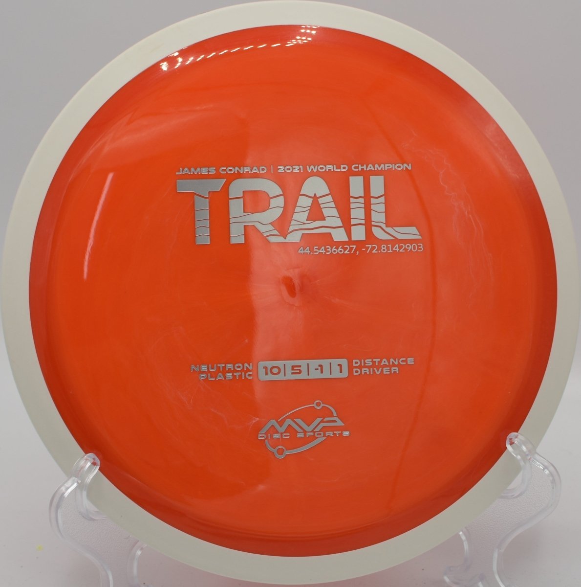 MVP Neutron Trail Neutron driving disc for disc golf