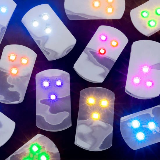 MVP Tri-LED Lights for Seattle glow disc golf rounds and night leagues nationwide