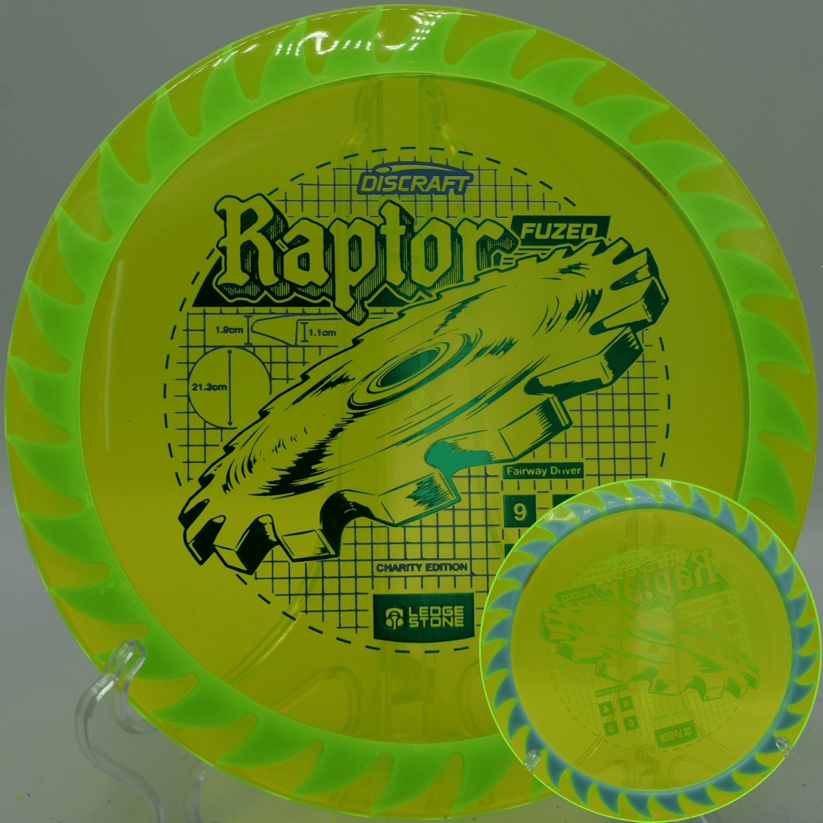 Fuzed-Jawbreaker Z Flx Raptor w/ Solid ESP Rim (Ledgstone 2026)