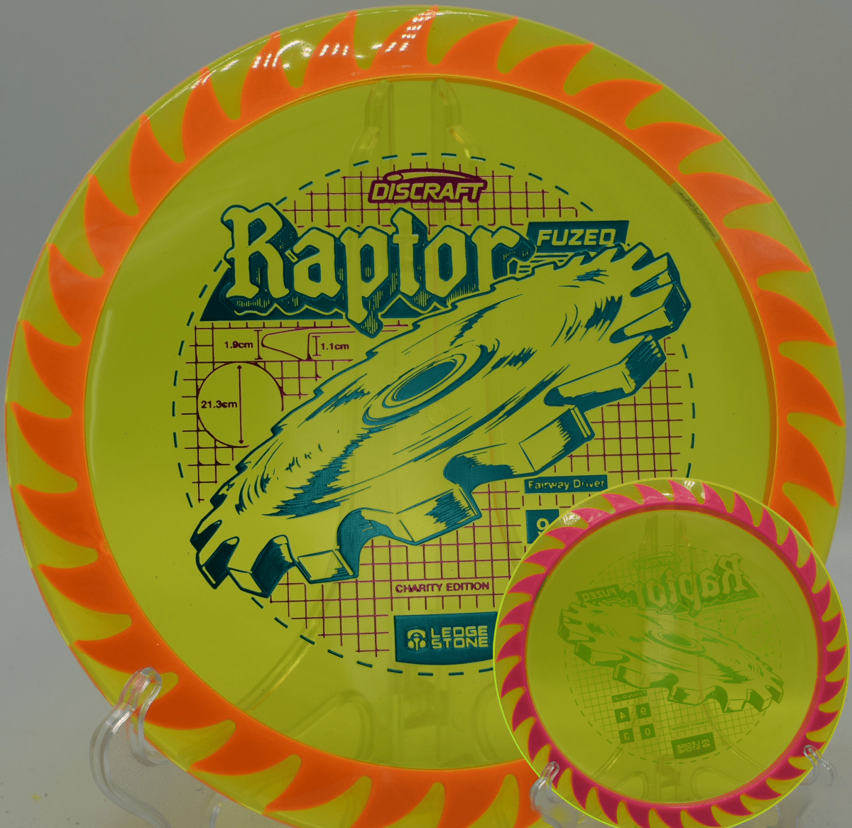 Fuzed-Jawbreaker Z Flx Raptor w/ Solid ESP Rim (Ledgstone 2026)