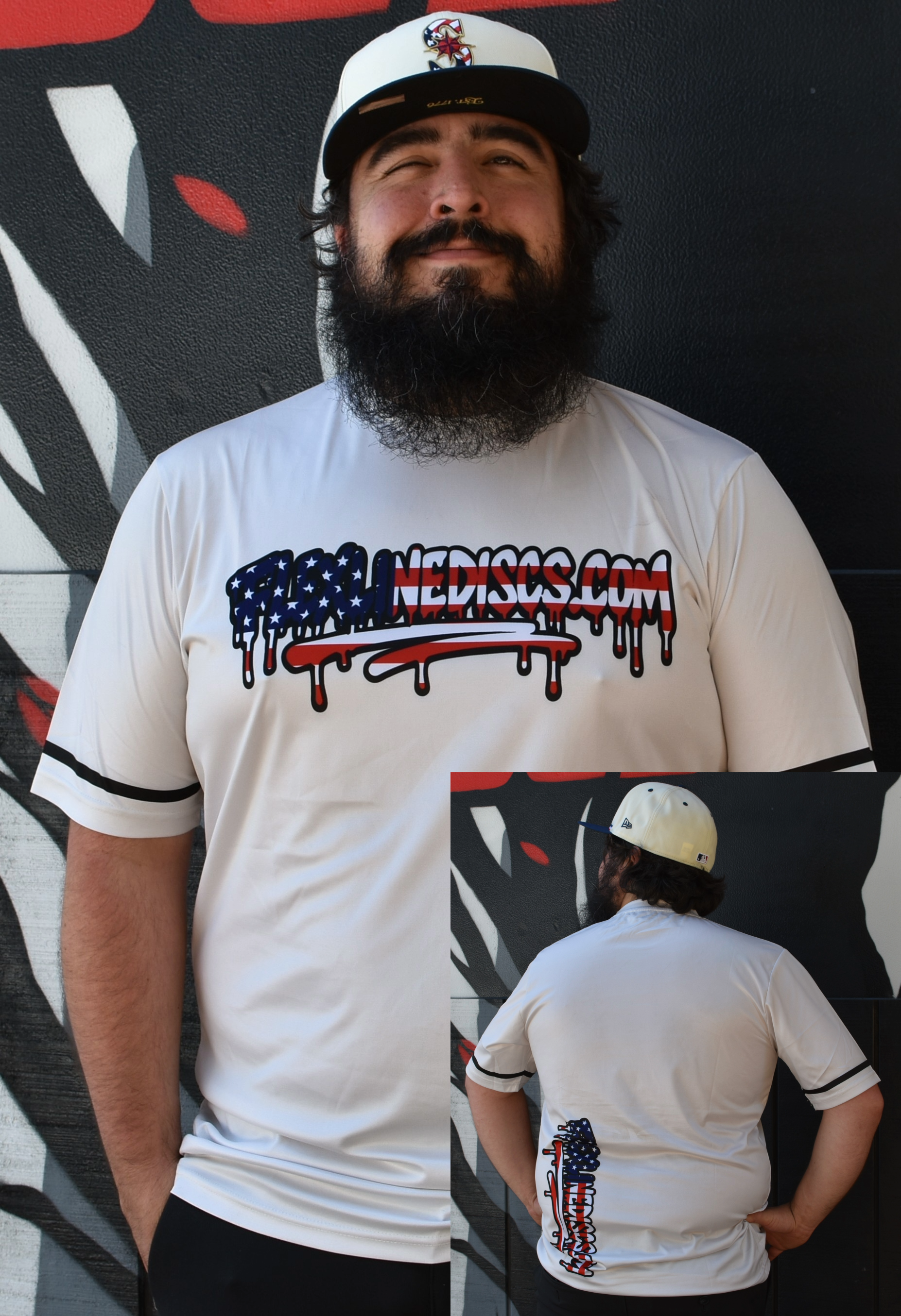 Custom Dry Fit T-Shirt (Drippy Flexlinediscs Logo)