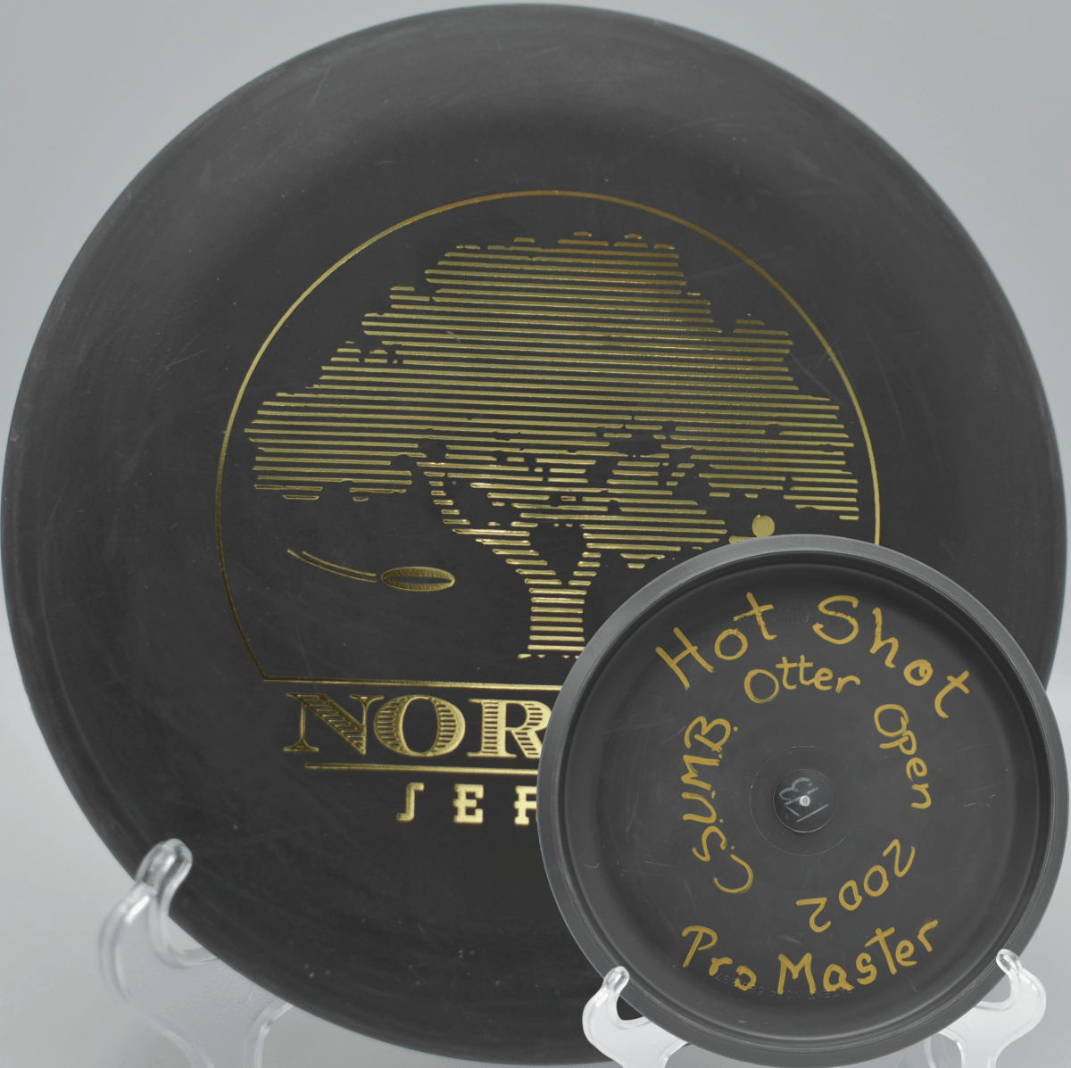 Black 2 Ring San Marino microbead Aviar Pat# vintage putter nationwide shipping