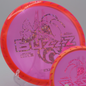 Fuzed Buzzzsaw circling the pin at Nevin Park Disc Golf Course in Charlotte, North Carolina, offering clean finish in wooded approaches.

