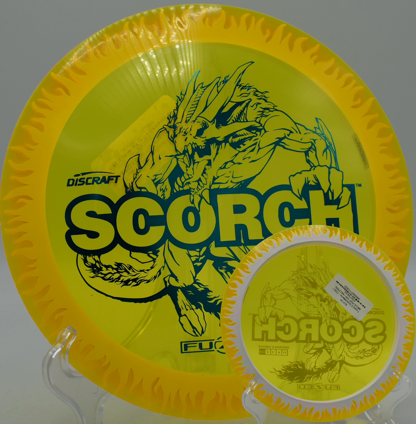 Controlled turnover flight with Scorchflame at Reedy Creek Park in Charlotte, North Carolina

