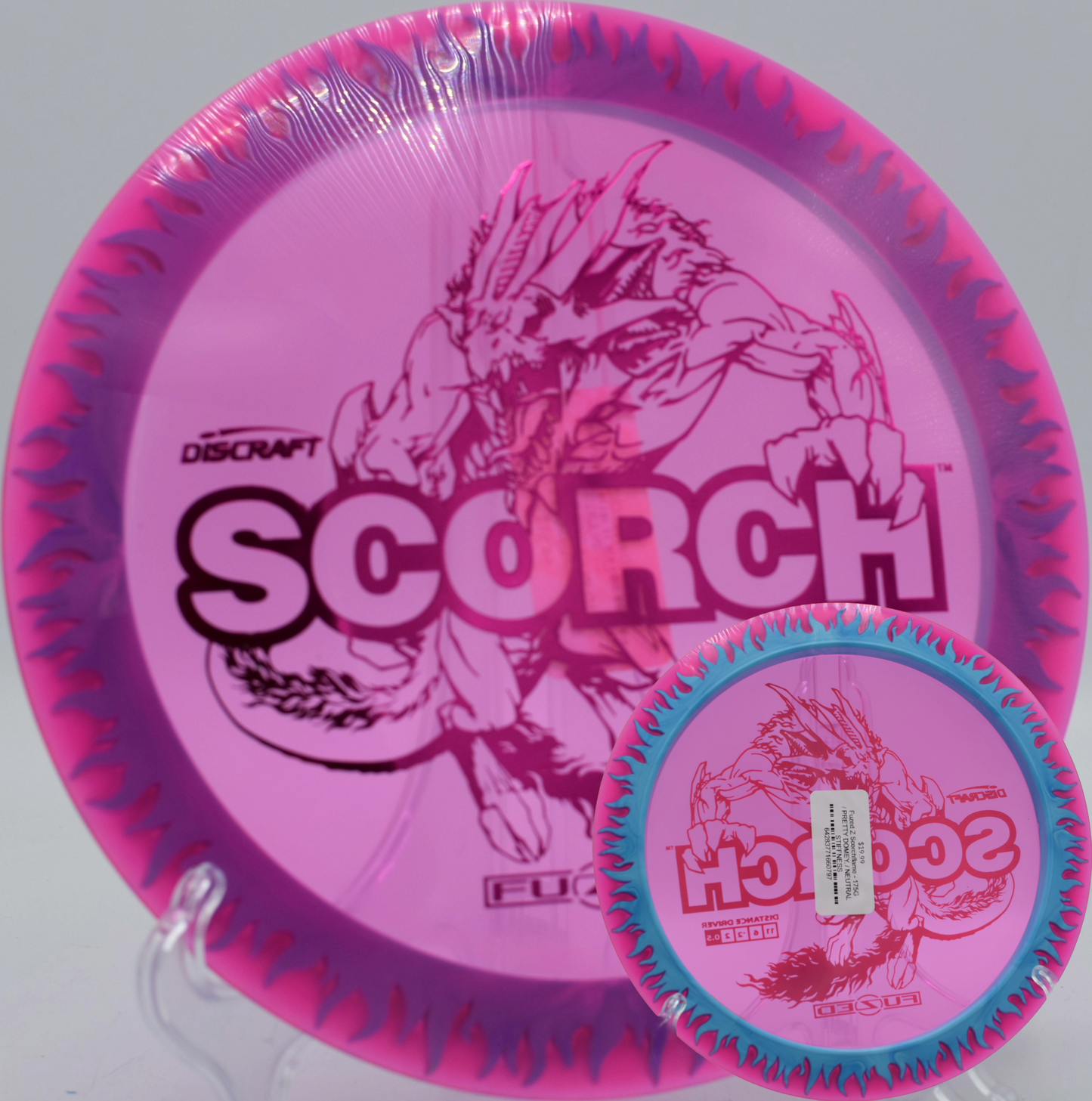 Discraft Scorchflame showcasing torque resistance at Moraine State Park in Portersville, Pennsylvania

