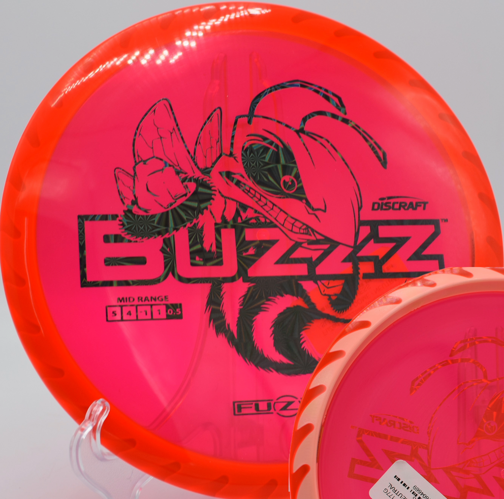 Fuzed Buzzzsaw grinding down a wooded fairway at DeLaveaga Disc Golf Course in Santa Cruz, California, built for overstable control with Discraft reliability.

