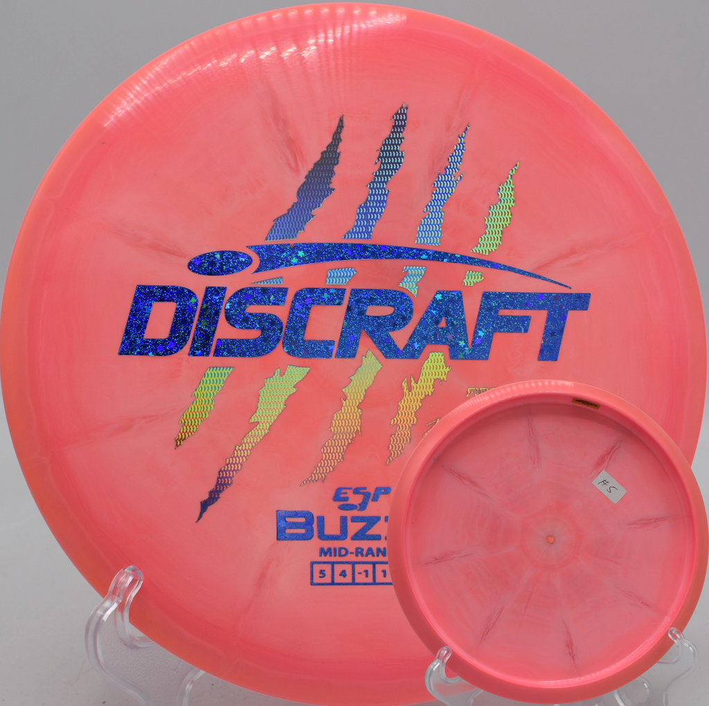 First Run 4 Claw Buzzz Discraft midrange trusted for laser-straight approaches at Idlewild Disc Golf Course in Burlington, Kentucky.