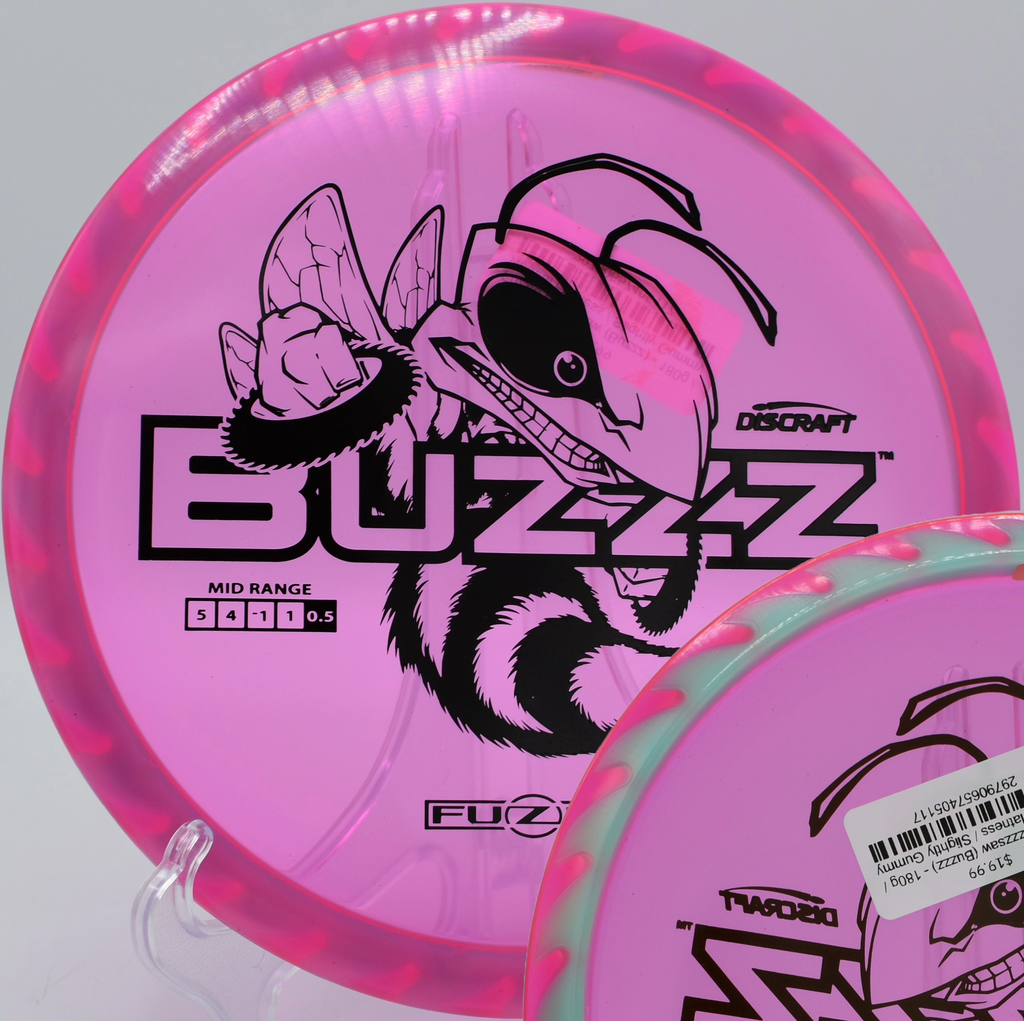 Fuzed Buzzzsaw spinning long on a forceful anhyzer line at Panther Creek DGC in Springfield, Illinois.

