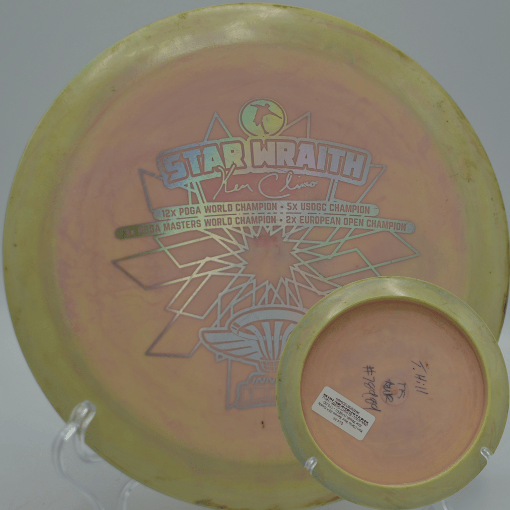 Ken Climo Tour Series 22X Swirly Star Wraith (USED) - Flexline Discs - 96400081209469