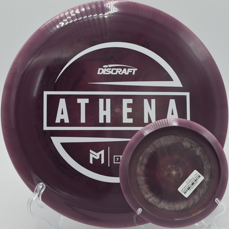 ESP Athena – Balanced control and fade for shaping shots at Sabattus Disc Golf Complex in Maine.

