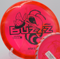 Buzzzsaw launched on a flex shot at Flip City Disc Golf Park in Shelby, Michigan, demonstrating torque resistance in high-speed approaches.

