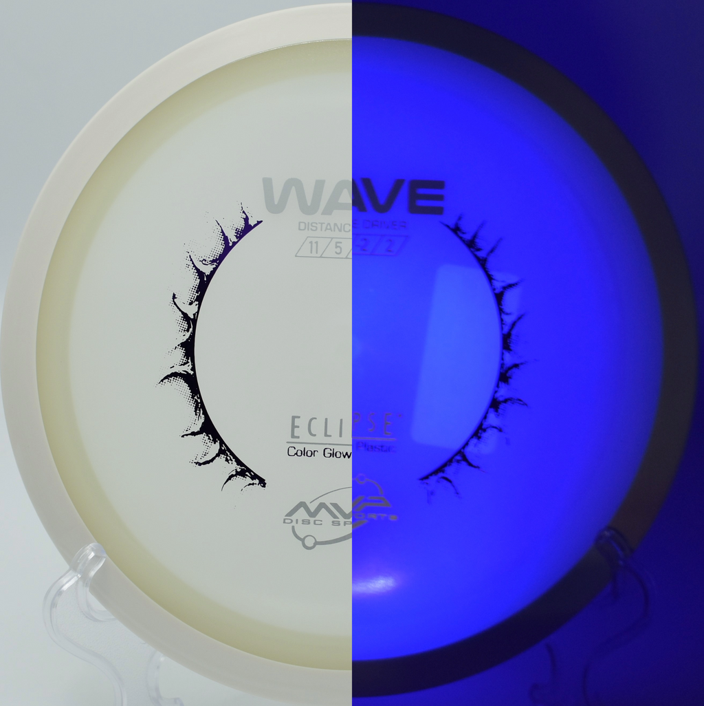 "MVP Eclipse Wave – Night-play ready disc with premium visibility and controlled turn at Tyler State Park in Pennsylvania."

