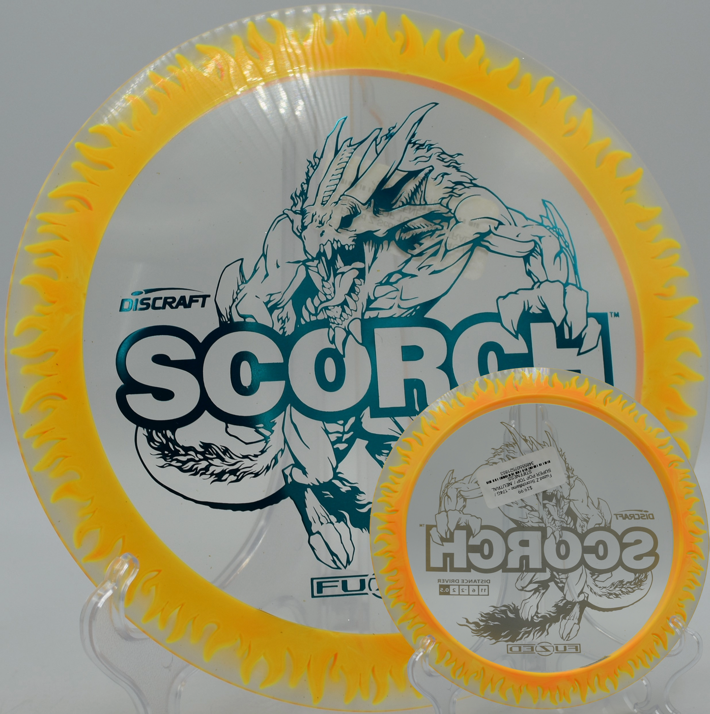 Torque-resistant backhand throw with Scorchflame at Sylmar DGC in Los Angeles, California

