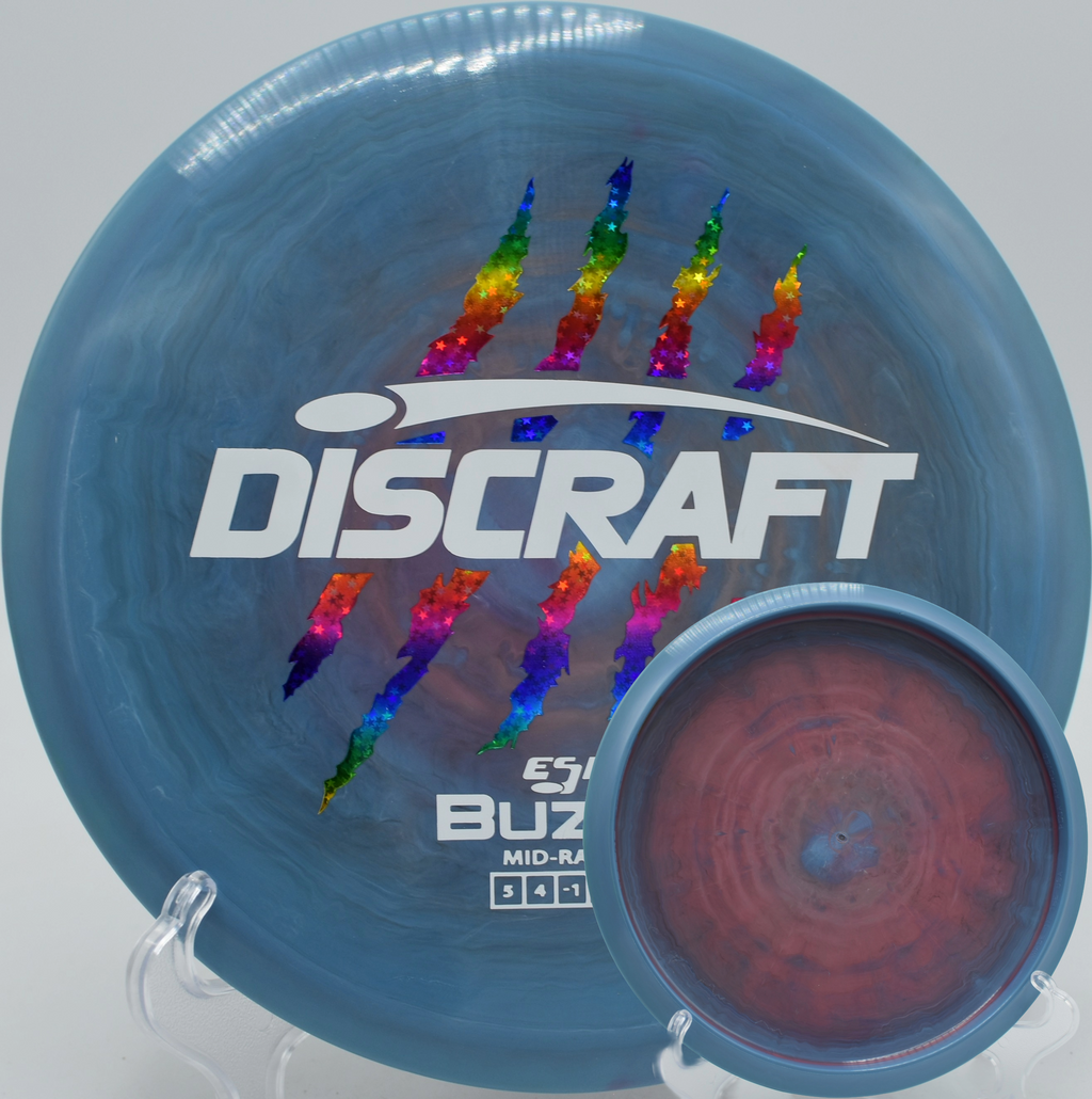4 Claw Buzzz taking the perfect hyzer flip line at Rollin Ridge Disc Golf Course in Reedsville, Wisconsin.