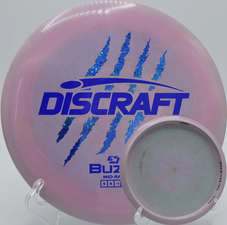 Paul McBeth signature 4 Claw Buzzz parked on a laser drive at Northwood Black in Morton, Illinois.