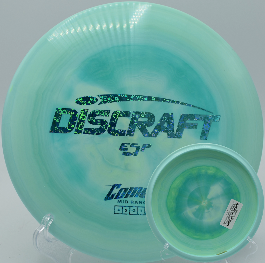Discraft ESP Comet – Glidey midrange perfect for smooth turnovers at Harmony Bends Disc Golf Course in Missouri.


