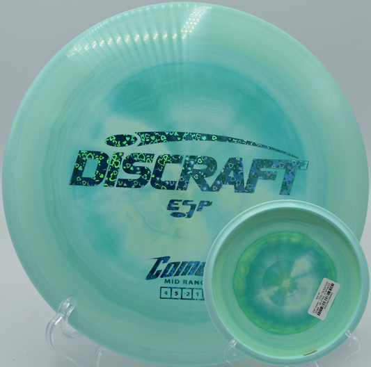 Discraft ESP Comet – Glidey midrange perfect for smooth turnovers at Harmony Bends Disc Golf Course in Missouri.

