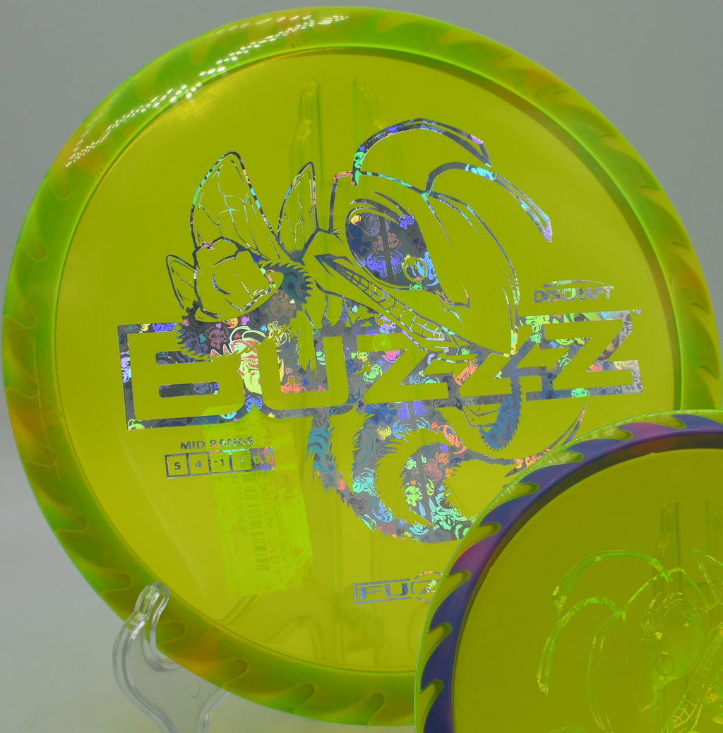 Fuzed Buzzzsaw launched at Water Works Park in Kansas City, Missouri, perfect for torque-heavy shots and late-fading placement.

