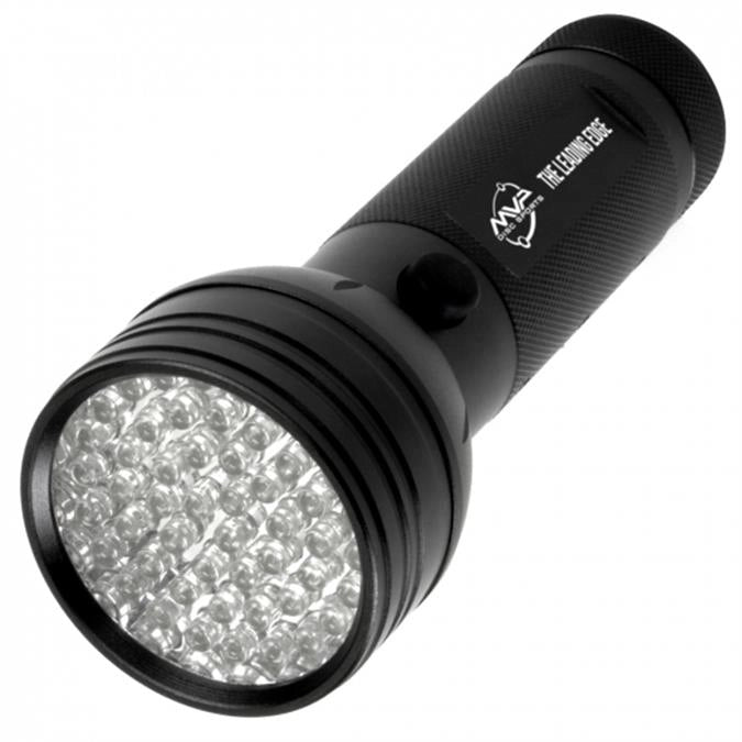 MVP Large UV Flashlight for charging glow discs in Seattle night rounds nationwide