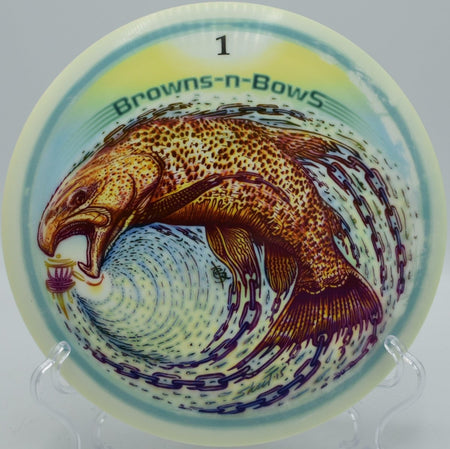 Bottom Stamp Inncolor Star Destroyer (Penned) - Flexline Discs - 63755841035197