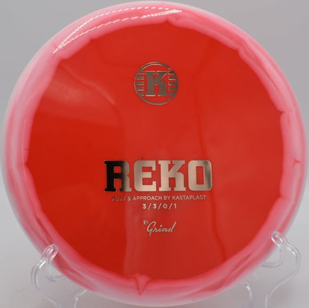 Kastaplast K1 Grind Reko eco friendly putter for disc golfers in Lakewood Tacoma and surrounding areas
