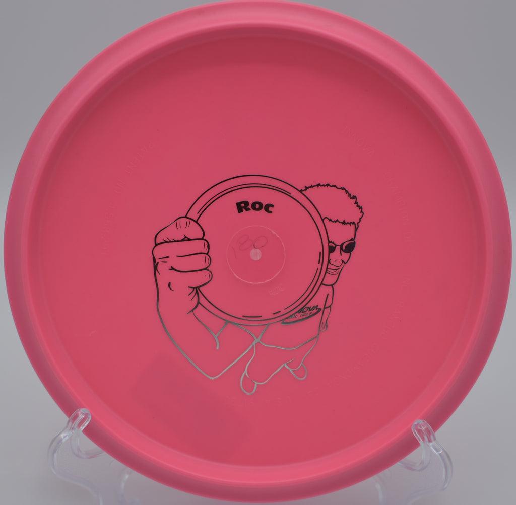 DX Roc mid-range disc in action at a Seattle, WA course, known for its versatility and accuracy at any range. Available nationwide.