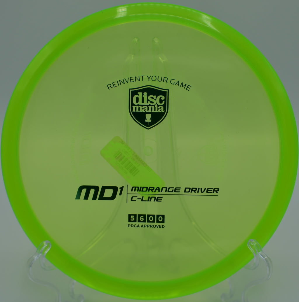 C-Line MD1 disc golf midrange, perfect for all skill levels. Available in Bellevue, WA.
